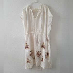 Johnny Was Love Dress Embroidered